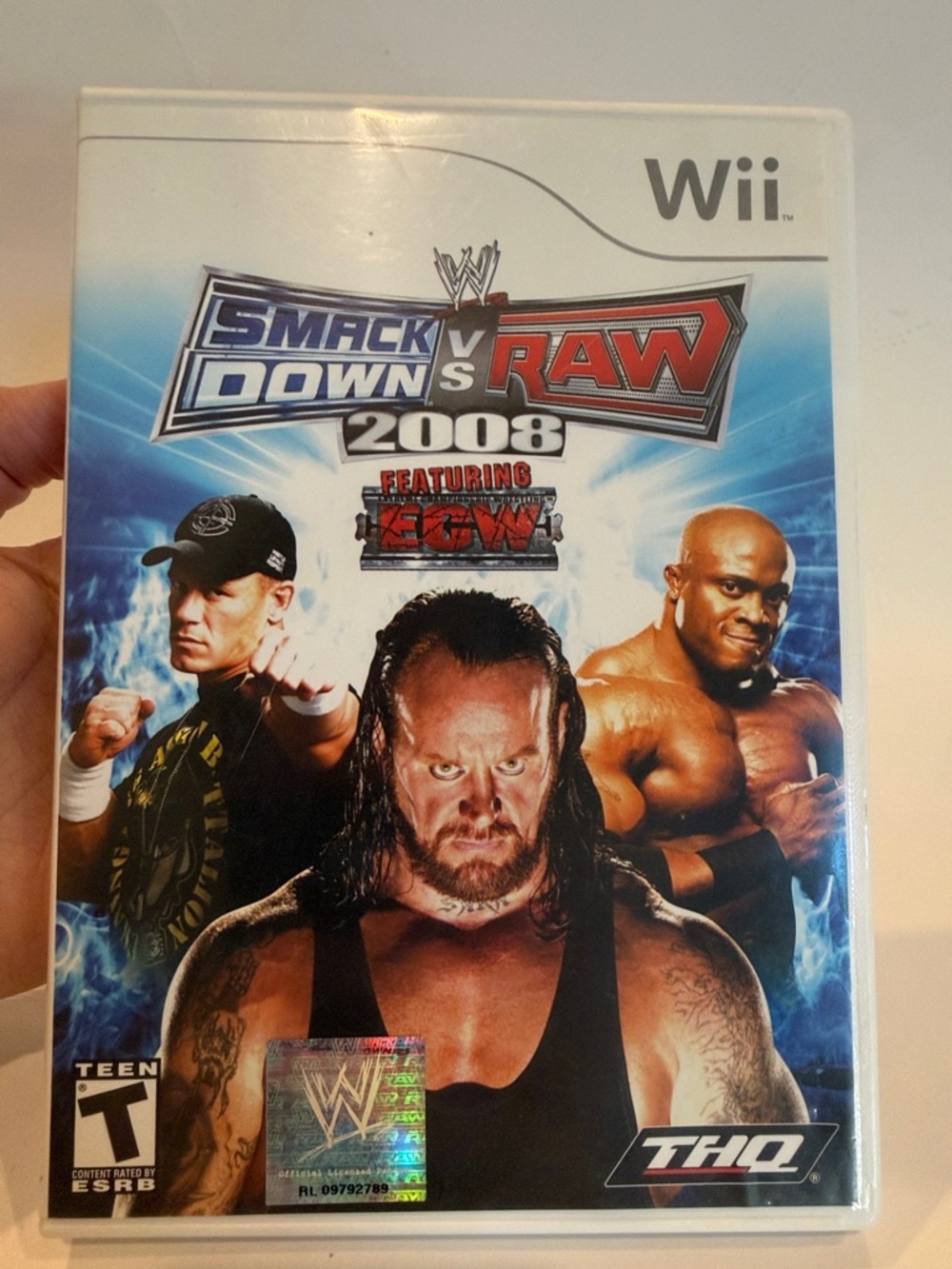 SmackDown vs. Raw 2008 (White) - THQ Untested
